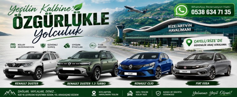 rize oto kiralama