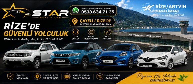 rize rent a car